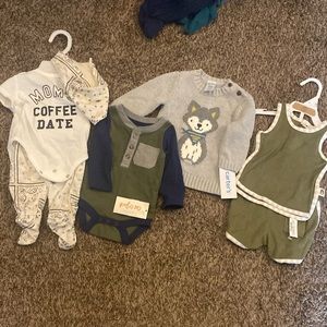 NWTS 4 piece newborn and 0-3 bundle